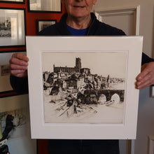 Load image into Gallery viewer, STANLEY ANDERSON (1884 – 1966). Fine ORIGINAL 1920s Drypoint Etching ‘Albi’. Pencil Signed
