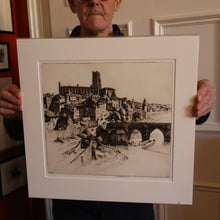 Load image into Gallery viewer, STANLEY ANDERSON (1884 – 1966). Fine ORIGINAL 1920s Drypoint Etching ‘Albi’. Pencil Signed
