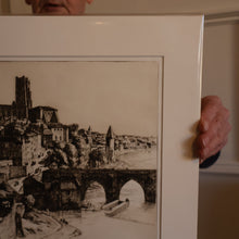 Load image into Gallery viewer, STANLEY ANDERSON (1884 – 1966). Fine ORIGINAL 1920s Drypoint Etching ‘Albi’. Pencil Signed
