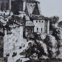 Load image into Gallery viewer, STANLEY ANDERSON (1884 – 1966). Fine ORIGINAL 1920s Drypoint Etching ‘Albi’. Pencil Signed
