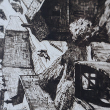 Load image into Gallery viewer, STANLEY ANDERSON (1884 – 1966). Fine ORIGINAL 1920s Drypoint Etching ‘Albi’. Pencil Signed
