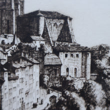 Load image into Gallery viewer, STANLEY ANDERSON (1884 – 1966). Fine ORIGINAL 1920s Drypoint Etching ‘Albi’. Pencil Signed
