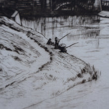 Load image into Gallery viewer, STANLEY ANDERSON (1884 – 1966). Fine ORIGINAL 1920s Drypoint Etching ‘Albi’. Pencil Signed
