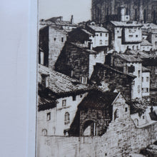 Load image into Gallery viewer, STANLEY ANDERSON (1884 – 1966). Fine ORIGINAL 1920s Drypoint Etching ‘Albi’. Pencil Signed
