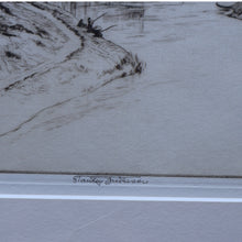 Load image into Gallery viewer, STANLEY ANDERSON (1884 – 1966). Fine ORIGINAL 1920s Drypoint Etching ‘Albi’. Pencil Signed
