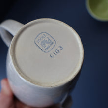 Load image into Gallery viewer, Selection of 1950s Poole Twintone Tablewares LIME GREEN AND SEAGULL. Four Trios, Large Side Plate &amp; Milk and Sugar Jug
