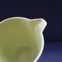 Load image into Gallery viewer, Selection of 1950s Poole Twintone Tablewares LIME GREEN AND SEAGULL. Four Trios, Large Side Plate &amp; Milk and Sugar Jug
