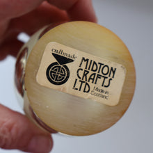 Load image into Gallery viewer, Vintage MIDTON CRAFTS 1970s SCOTTISH Acrylic Paperweight with Bubble Inclusions
