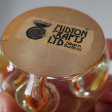 Load image into Gallery viewer, Vintage MIDTON CRAFTS 1970s SCOTTISH Acrylic Paperweight with Bubble Inclusions
