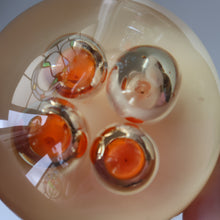 Load image into Gallery viewer, Vintage MIDTON CRAFTS 1970s SCOTTISH Acrylic Paperweight with Bubble Inclusions
