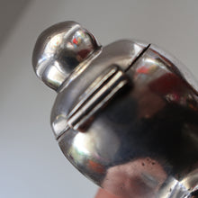 Load image into Gallery viewer, Rare 1920s ART DECO WMF Duck Inkwell on Faceted Clear Crystal Base 
