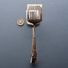 Load image into Gallery viewer, SOLID SILVER with London Hallmark (1906). Edwardian Antique Asparagus Tongs or Pastry Servers

