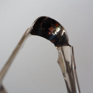 SOLID SILVER with London Hallmark (1906). Edwardian Antique Asparagus Tongs or Pastry Servers