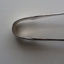 Load image into Gallery viewer, SOLID SILVER with London Hallmark (1906). Edwardian Antique Asparagus Tongs or Pastry Servers
