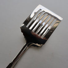 Load image into Gallery viewer, SOLID SILVER with London Hallmark (1906). Edwardian Antique Asparagus Tongs or Pastry Servers
