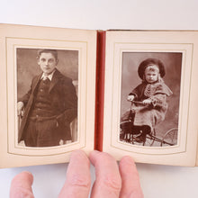 Load image into Gallery viewer, Antique 19th Century MAUCHLINE Ware Photograph Album with Image on cover of Broad Street, Peterhead
