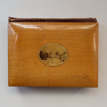 Load image into Gallery viewer, Antique 19th Century MAUCHLINE Ware Photograph Album with Image on cover of Broad Street, Peterhead
