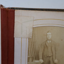 Load image into Gallery viewer, Antique 19th Century MAUCHLINE Ware Photo Album with Image on cover of St Martin&#39;s Church (Old Herne Church), Kent
