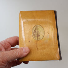 Load image into Gallery viewer, Antique 19th Century MAUCHLINE Ware Photo Album with Image on cover of St Martin&#39;s Church (Old Herne Church), Kent
