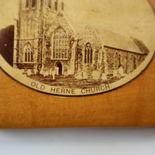 Load image into Gallery viewer, Antique 19th Century MAUCHLINE Ware Photo Album with Image on cover of St Martin&#39;s Church (Old Herne Church), Kent
