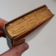 Load image into Gallery viewer, Antique 19th Century MAUCHLINE Ware New Testament Book with Image of Edinburgh Castle and Gardens. FREE POSTAGE
