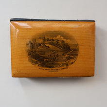 Load image into Gallery viewer, Antique 19th Century MAUCHLINE Ware New Testament Book with Image of Edinburgh Castle and Gardens. FREE POSTAGE
