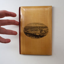 Load image into Gallery viewer, Antique 19th Century MAUCHLINE Ware Book / Small Blotter with View of Rothesay from the East

