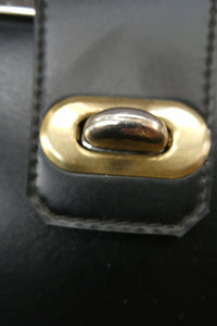 Vintage 1970s South African Stuttafords Black Vanity Case Make Up Case