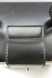 Vintage 1970s South African Stuttafords Black Vanity Case Make Up Case
