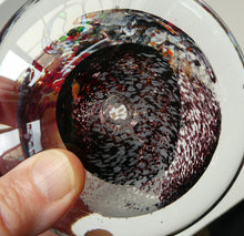 Load image into Gallery viewer, Scottish Art Glass Discus Paperweight by Jane Charles. Signed
