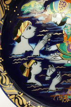 Load image into Gallery viewer, ROSENTHAL Decorative Wall Plate by Bjorn Wiinblad. SINBAD Series. No. 6 (VI)
