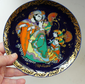 ROSENTHAL Decorative Wall Plate by Bjorn Wiinblad. SINBAD Series. Sinbad the Seafarer No. 5 (V)