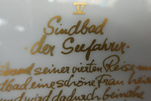 Load image into Gallery viewer, ROSENTHAL Decorative Wall Plate by Bjorn Wiinblad. SINBAD Series. Sinbad the Seafarer No. 5 (V)
