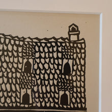 Load image into Gallery viewer, SCOTTISH ART. Jane Hyslop (RSA). Linocut Entitled "La Petite France, (Strasbourg)"
