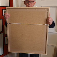 Load image into Gallery viewer, SCOTTISH ART: Rare Screenprint by Bel Cowie Entitled "Eggs" (Blue). Signed and dated February '75. RARE
