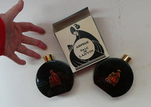 Load image into Gallery viewer, Two 1960s LANVIN Stylish Perfumed Talucum Powder Bottles
