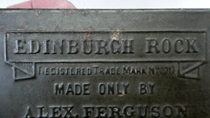 Pair of Early 20th Century EDINBURGH Interest Advertising Tins