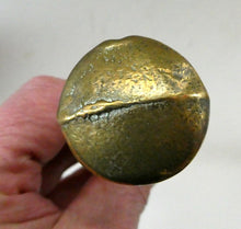 Load image into Gallery viewer, Antique VICTORIAN Pharmacy Heavy Solid Brass Mortar And Pestle 
