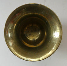 Load image into Gallery viewer, Antique VICTORIAN Pharmacy Heavy Solid Brass Mortar And Pestle 
