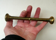 Load image into Gallery viewer, Antique Pharmacy Heavy Solid Brass Mortar And Pestle (B). Dated 1825
