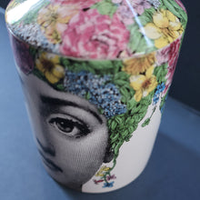 Load image into Gallery viewer, Genuine FORNASETTI Profumi Italian Ceramic Lidded Pot with Original Candle


