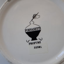 Load image into Gallery viewer, Genuine FORNASETTI Profumi Italian Ceramic Lidded Pot with Original Candle

