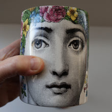Load image into Gallery viewer, Genuine FORNASETTI Profumi Italian Ceramic Lidded Pot with Original Candle

