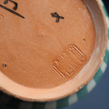 Load image into Gallery viewer, Early 1920s Poole "PORTUGUESE STRIPE" Pot. Carter, Stabler and Adams Mark
