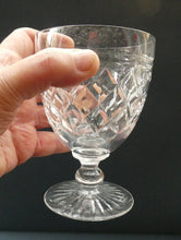 Load image into Gallery viewer, EDINBURGH CRYSTAL ONE SINGLE Gin &amp; Tonic Glass. With 1950s Etched Mark

