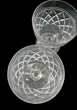 Load image into Gallery viewer, PAIR of EDINBURGH CRYSTAL Gin &amp; Tonic Glasses. With Old 1920s Edinburgh &amp; Leith Etched Mark
