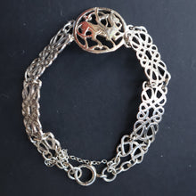 Load image into Gallery viewer, Vintage 1970s Scottish SHETLAND SILVER Zoomorphic Stylised Bracelet: Quendale Beast

