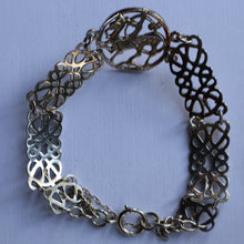 Load image into Gallery viewer, Vintage 1970s Scottish SHETLAND SILVER Zoomorphic Stylised Bracelet: Quendale Beast
