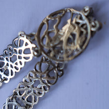 Load image into Gallery viewer, Vintage 1970s Scottish SHETLAND SILVER Zoomorphic Stylised Bracelet: Quendale Beast
