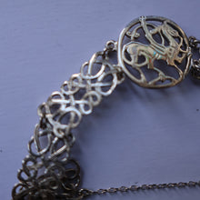 Load image into Gallery viewer, Vintage 1970s Scottish SHETLAND SILVER Zoomorphic Stylised Bracelet: Quendale Beast
